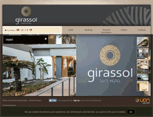 Tablet Screenshot of hotelgirassolmadeira.com